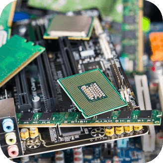 Printed circuit boards recycling